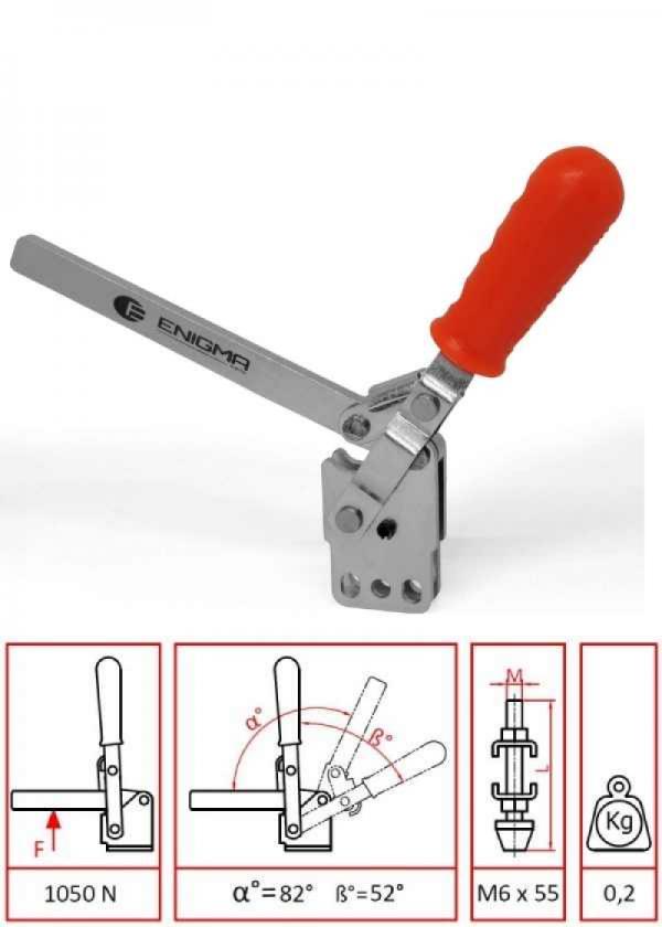 Lamalı Dikey Taban Klemp / 1102 D-L (1202 UD-L)