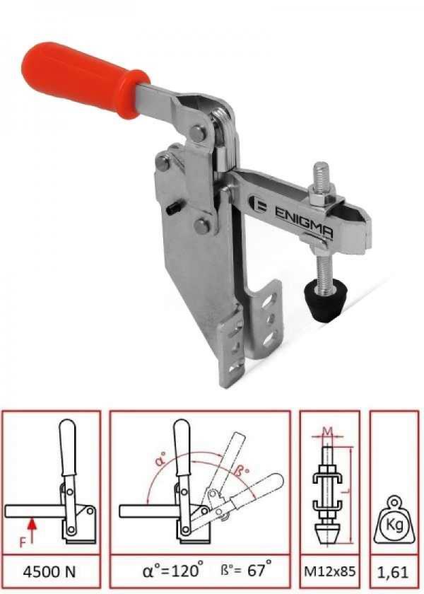 Front Flange Clamps / 1205 A