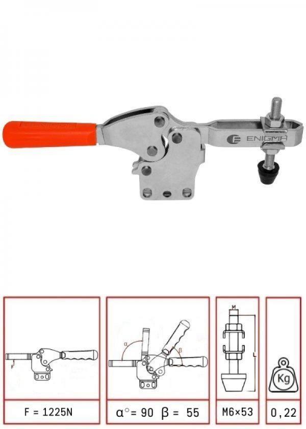 Vertical Base Clamps / 1262 D