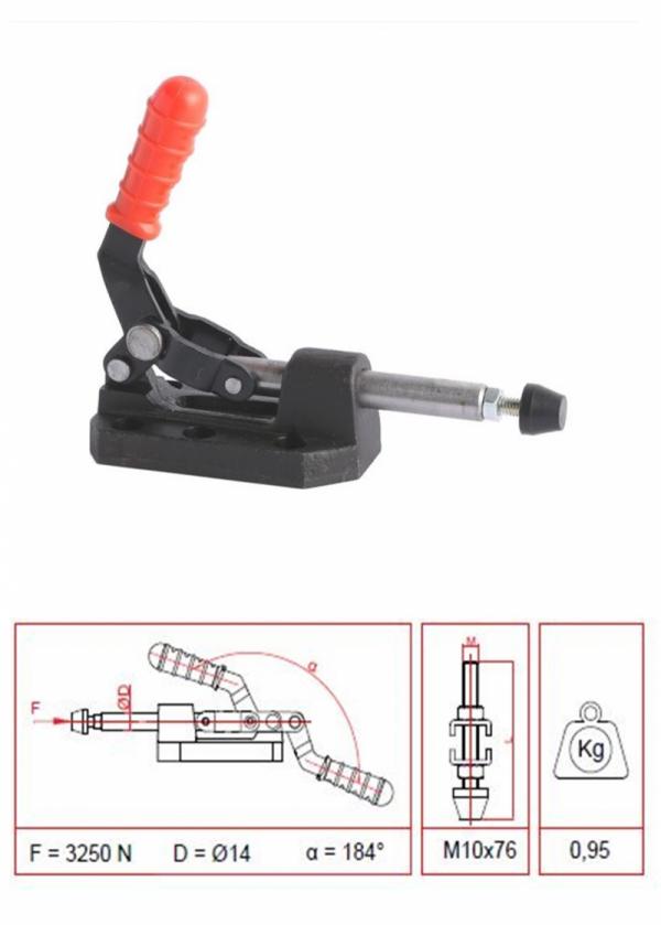 16514 Forged Steel Push-Pull Toggle Clamp