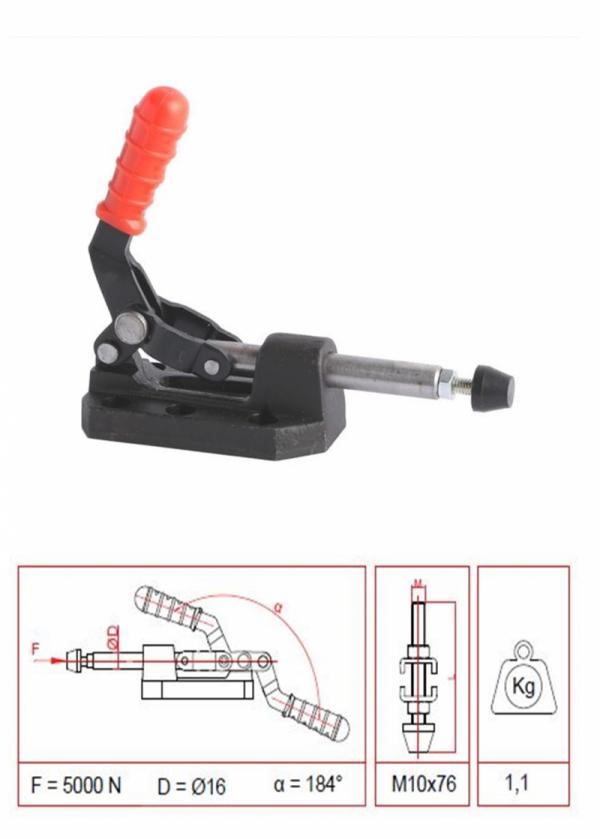 16516 Forged Steel Push-Pull Toggle Clamp